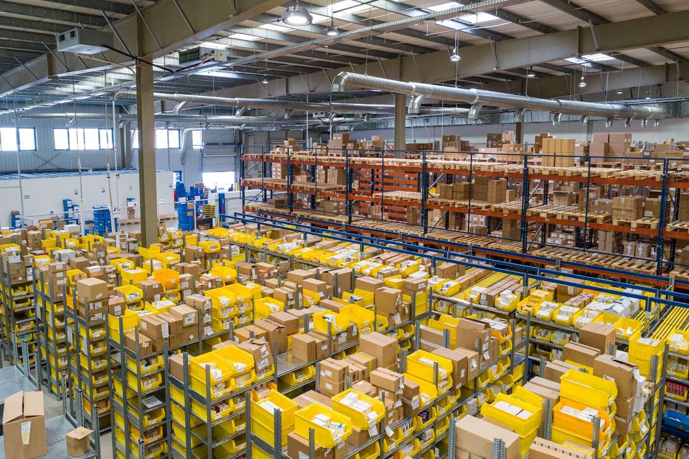Cargo containers and freight logistics from Dubai